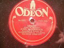 1907 LONDON ODEON John McCormack ABSENT  78