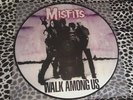 MISFITS LP WALK AMONG US PICTURE DISC IMPORT RARE PUNK KBD MINT DANZIG SAMHAIN