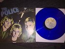 THE POLICE Outlandos D'Amour LP BLUE VINYL Sting Jam Paul Weller Clash  UK