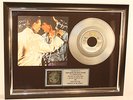 David Bowie and Mick Jagger, Dancing In The Street, mit Cover Platin Record gold