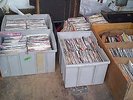 over 2000 7inch singles plus LPs plus Twin deck turntables  vintage