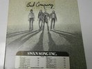 Bad Company – Burnin' Sky LP Swan Song SS 8500 1977 PROMO