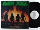 OVER KILL Feel The Fire LP on Megaforce VG++/NM shrink