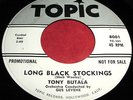 TONY BUTALA Long Black Stockings 45 Rockabilly EDDIE COCHRAN Topic NM Listen