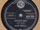 ELVIS PRESLEY - Jailhouse Rock / Treat Me Nice 78 rpm disc