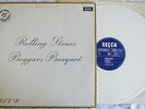 Rolling Stones BEGGARS BANQUET Holland Import on WHITE VINYL Vinyl:NM-/Cvr:VG+