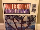 JOHN LEE HOOKER CONCERT AT NEWPORT ORIG '64 VJ STEREO LP BLUES Muddy Waters