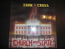 Iron Cross: Church And State   (1987 Turmoil Rec.; Sealed)    RAR
