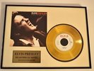 Elvis Presley Heartbreak Hotel 24kt Gold Plated Record