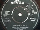 BEATLES - THE BEATLES (No. 1) - RARE IRISH PRESSING 4 TRACK EP   1963 PARLOPHONE