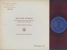 LIBRARY OF CONGRESS - FOLK MUSIC OF MEXICO - FOLK LP - RED VINYL - BOOKLET