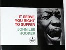 John Lee Hooker IT SERVE YOU RIGHT TO SUFFER Speakers Corner 180 gram Audiophile