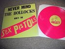 sex pistols never mind the bollocks rare pink vinyl album punk new wave clash si