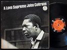 JOHN COLTRANE A Love Supreme LP IMPULSE A-77 Orig US 1965 RVG MONO Orange Label