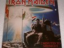 IRON MAIDEN - 2 MINUTES TO MIDNIGHT 7/45 PORTUGAL PS 1984 M- RARE W/TOUR DATES