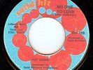 PAT LEWIS 45 I Owe You Something / No One To Love SOLID HIT 109 VG+ RARE SOUL