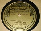 78rpm - Classical - Brunswick 90177 - ALFRED SITTARD - Organ Solo