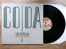 LED ZEPPELIN Coda LP EX++/NM UK 1st A2/B 1982 Swan Song A0051 Embossed Gatefold