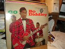 Bo Diddley Go Bo Diddley Checker 1436 Hi Fi Black Label w/ Crackin Up Vinyl LP