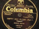 78 Blues BESSIE SMITH Empty Bed Blues Pt. 1&2  1928  Columbia 14312-D