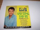 ELVIS PRESLEY ORIGINAL RARE RECORD EPA 4387 EASY COME EASY GO RCA DOG ON SIDE