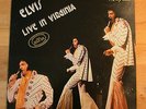 Elvis Presley LP: Live In Virginia, sehr seltene Bootleg