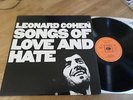 Leonard Cohen LP Songs of love and hate UK Orange CBS 1st press NEAR MINT