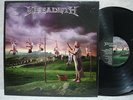 MEGADETH YOUTHANASIA 1994 LP PICTURE & LYRIC W/INSERT G/F MINT- Promo