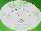 GARAGE FUZZ Dick Wagner And The Frosts Sunshine b/w Little Girl 45 Date#2-1596