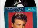 Ricky Nelson 45 rpm Record and Picture Sleeve '' Yes Sir,That's My Baby''