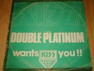 KISS Double Platinum ONLY KOREA Different GREENtone Single Cover 2LP