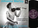 Johanna Martzy:Mozart Vln Conc #3/Bach Vln Conc:Coup d'Archet Coup 002:NM+