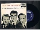 THE CRICKETS- EP- IT'S SO EASY- CORAL - UK- FEP 2014- BUDDY HOLLY