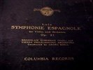 BRONSILAW HUBERMAN, LALO SYMPHONIE ESPAGNOLE 1930s Georg SZELL Pre Hitler