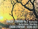 DECCA SET 325-6 *WBED3 *GEORG SOLTI* MAHLER SYMPHONY NO. 2 RESURRECTION* 2 LP