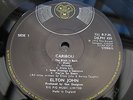Elton John CARIBOU UK LP 1ST MISTAKE RED TRANSLUCENT VINYL 1 PLAY MINT/NEAR MINT
