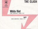 7 45 The Clash - White Riot RARE MINT German Promo Hyper RARE MINT Punk