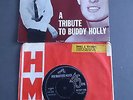 MIKE BERRY 'A TRIBUTE TO BUDDY HOLLY' & 'LONELINESS'  HMV MONO 7