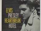 EP 45 W/Cov   Elvis Presley  Heartbreak Hotel  