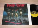BLOOD FEAST LP - CHOPPING BLOCK BLUES / 1990 FLAMETRADER REC METAL in MINT - RAR