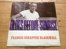 Francis Scrapper Blackwell Blues Before Sunrise UK '63 ORIG. NM Vinyl 77 LP