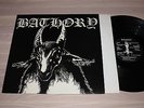 BATHORY LP - SAME FIRST / SWEDEN BLACK MARK RECORDS METAL in VG/NM - RAR