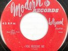 JOHN LEE HOOKER 45 You Receive Me MODERN Blues ORIGINAL Excellent VG++ #BB1993