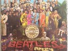 The Beatles Sgt Peppers original UK mono LP vinyl 1967 w/ Cutout Sheet PMC 2027