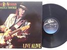 STEVIE RAY VAUGHAN & DOUBLE TROUBLE: Live Alive LP EPIC E240511 PROMO 2XLP NM