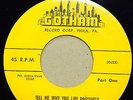 Otis Jackson & The National Clouds Of Joy EARLY RAP GOSPEL DOO WOP 45 #BB76 HEAR