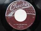 LITTLE WALTER It's Too Late Brother CHECKER 852 Blues R&B 45 HEAR