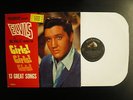 ELVIS PRESLEY GIRLS GIRLS GIRLS OSR w/CALENDAR LP