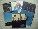 EAGLES 6 LPs DESPERADO, ON THE BORDER, HOTEL CALIFORNIA, THESE NIGHTS, HITS VG++