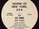 RUDY STUART - GET DOWN Rare 1979 PETER BROWN Orig (LISTEN)